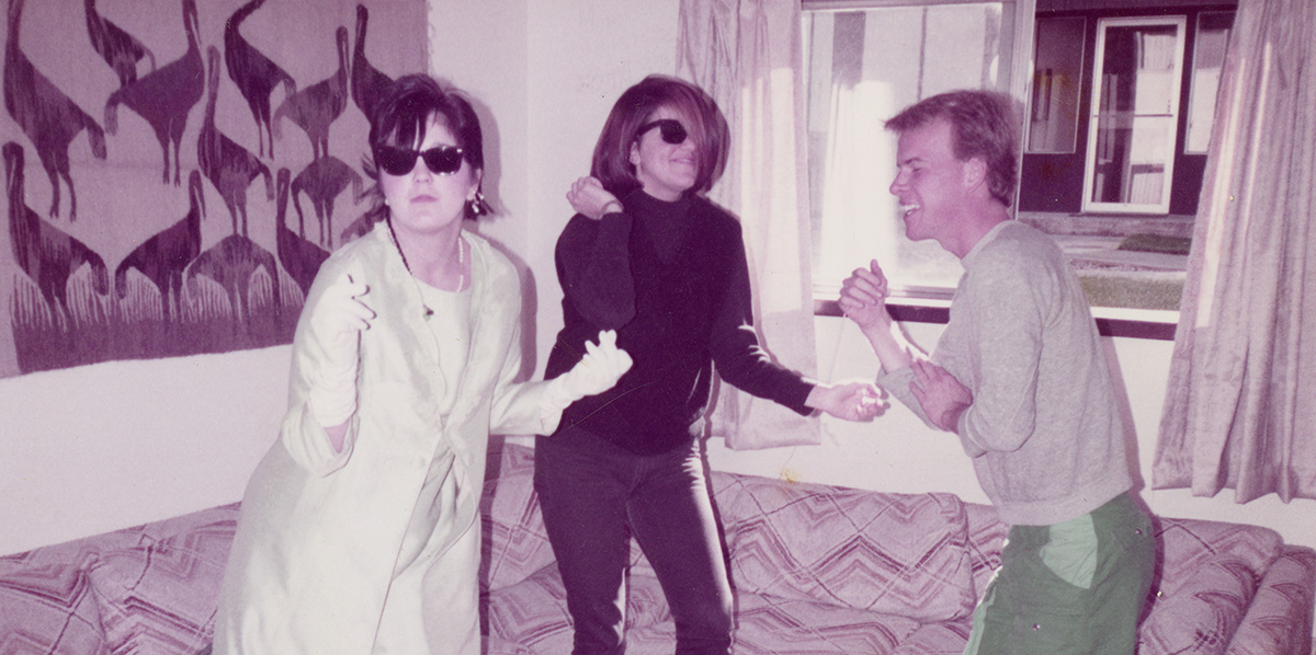 Photograph from Andrew Whitver, part of the "Higher Ground" exhibition (1984).